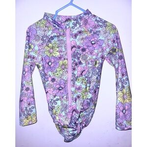 Floral Kids Swimwear